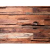 Küchenrückwand Dibond - Holzwand 80 x 60 cm