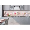 Küchenrückwand Plexiglas - Zen Garten  240 x 60 cm