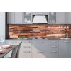 Küchenrückwand Dibond - Holzwand 260 x 60 cm