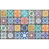 Küchenrückwand Plexiglas - Azulejos 100 x 60 cm