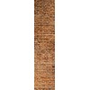 Dekorative Panel Alte Ziegelwand - selbstklebend Wandtattoo 60 x 260 cm
