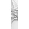 Dekorative Panel Futuristische Welle - selbstklebend Wandtattoo 60 x 260 cm