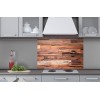 Küchenrückwand Plexiglas - Holzwand 60 x 40 cm
