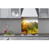 Küchenrückwand Plexiglas - Wiese 60 x 60 cm