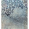 Vlies Fototapete - Blaue Blätter Abstrakt 225 x 250 cm 