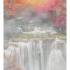 Vlies Fototapete - Wasserfall Abstrakt ll 225 x 250 cm 