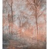 Vlies Fototapete - Bunter Wald Abstrakt 225 x 250 cm 