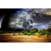 Vlies Fototapete - Mond 375 x 250 cm 