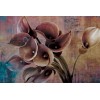 Vlies Fototapete - Blumen Abstrakt ll 375 x 250 cm 