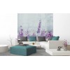Vlies Fototapete - Lavendel Abstrakt 225 x 250 cm 