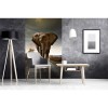 Vlies Fototapete - gehender Elefant 150 x 250 cm 