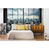 Vlies Fototapete - Manhattan - Schau aus dem Fenster 375 x 250 cm 