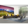 Vlies Fototapete - Natur mit Abendrot 375 x 250 cm 