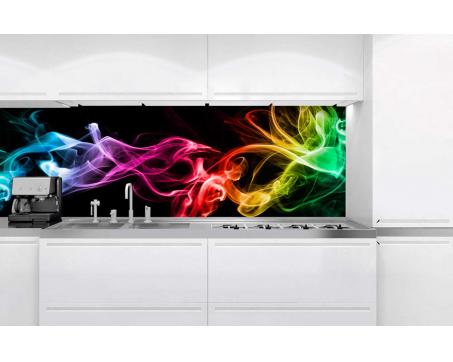 Küchenrückwand Plexiglas - schwarzer Rauch 180 x 60 cm