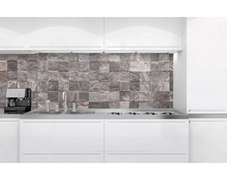 Küchenrückwand Dibond - hölzerne Bank 180 x 60 cm
