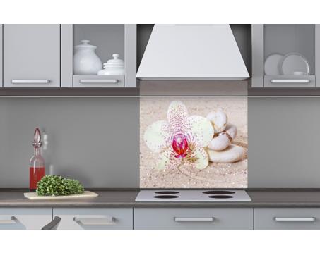 Küchenrückwand Plexiglas - Zen Garten 60 x 60 cm