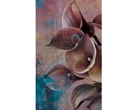 Vlies Fototapete - Blumen Abstrakt ll 150 x 250 cm 