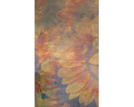 Vlies Fototapete - Sonnenblumen Abstrakt 150 x 250 cm 