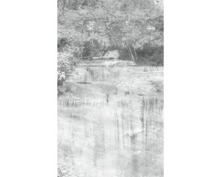 Vlies Fototapete - Wasserfall Abstrakt l 150 x 250 cm 