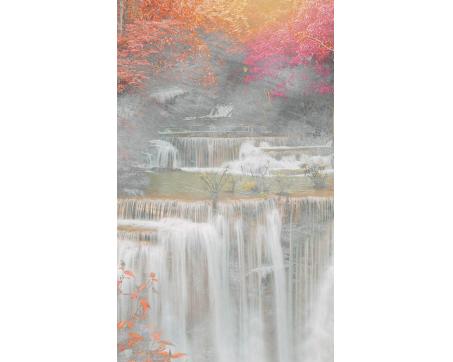 Vlies Fototapete - Wasserfall Abstrakt ll 150 x 250 cm 