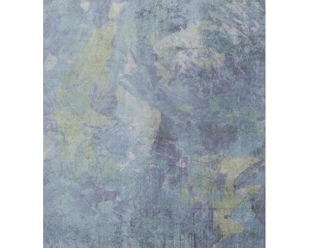 Vlies Fototapete - Blaue Malerei Abstrakt 225 x 250 cm 