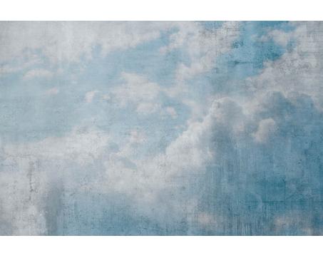 Vlies Fototapete - Blaue Wolken Abstrakt 375 x 250 cm 