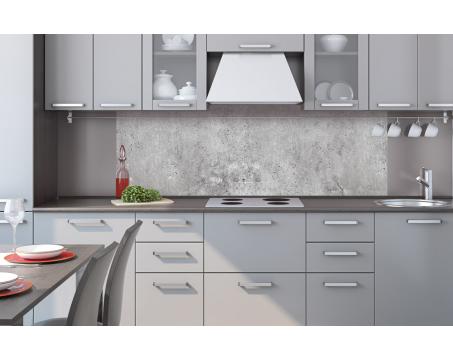 Küchenrückwand Plexiglas - Beton ll 180 x 60 cm