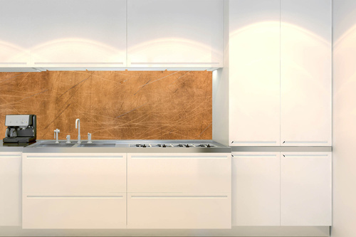 Küchenrückwand Folie - Bronzebeschaffenheit 180 x 60 cm