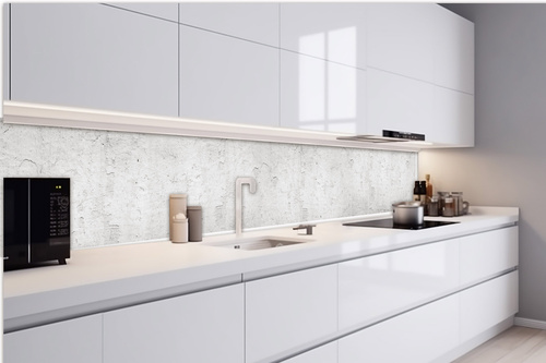Küchenrückwand Folie - Beton Alter Stuck 420 x 60 cm