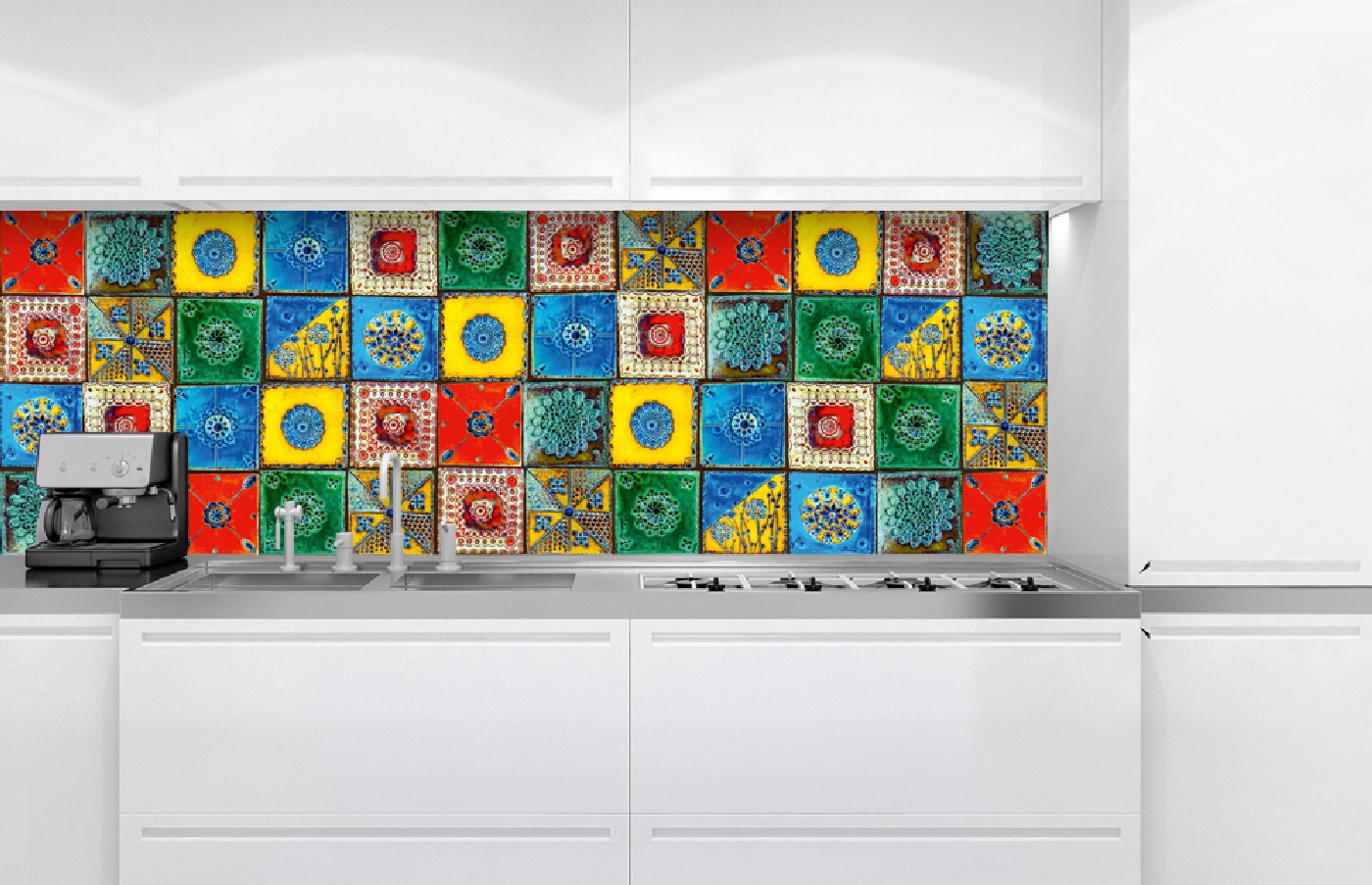 Küchenrückwand Folie - Lisboa Fliesen 180 x 60 cm
