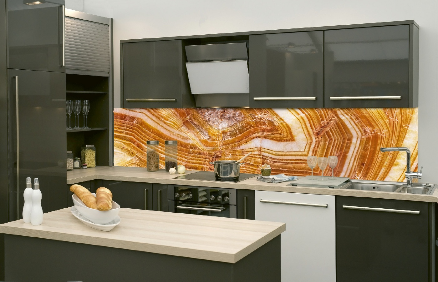 Küchenrückwand Folie - Achat 260 x 60 cm