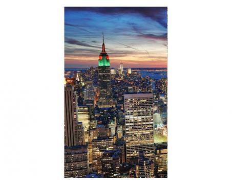 Vlies Fototapete - Wolkenkratzer in der New York 150 x 250 cm 