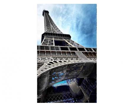 Vlies Fototapete - Eiffelturm 150 x 250 cm 