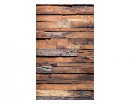 Vlies Fototapete - Holzwand 150 x 250 cm 