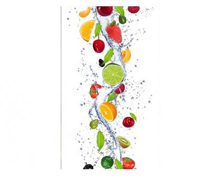 Vlies Fototapete - Obst in Wasser 150 x 250 cm 