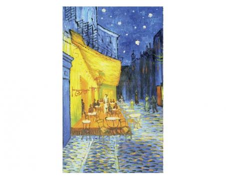 Vlies Fototapete - Caféterasse von Vincent van Gogh 150 x 250 cm 