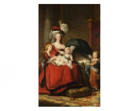 Vlies Fototapete - Marie Antoinette von Vigeé la Brun 150 x 250 cm 