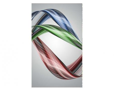 Vlies Fototapete - glänzende Welle 150 x 250 cm 
