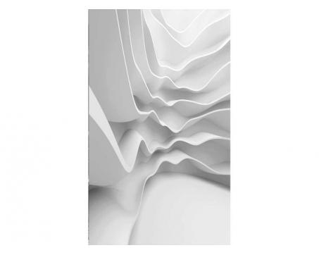 Vlies Fototapete - futuristiche Welle 3D 150 x 250 cm 