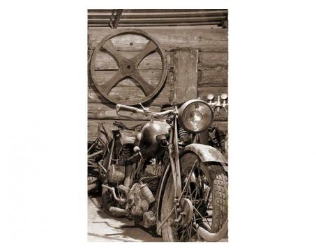 Vlies Fototapete - Garage Vintage 150 x 250 cm 