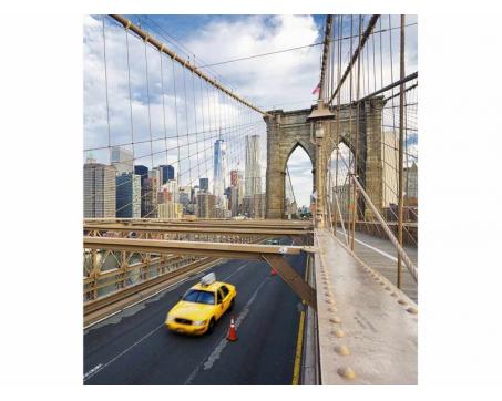 Vlies Fototapete - Stadt New York 225 x 250 cm 