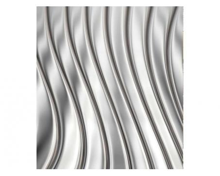 Vlies Fototapete - Metallstreifen 225 x 250 cm 