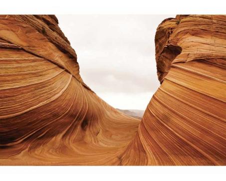 Vlies Fototapete - Wüste 375 x 250 cm 