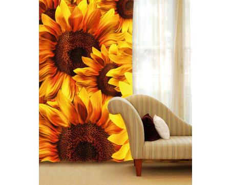 Vorhang - Sonnenblumen 140 x 245 cm