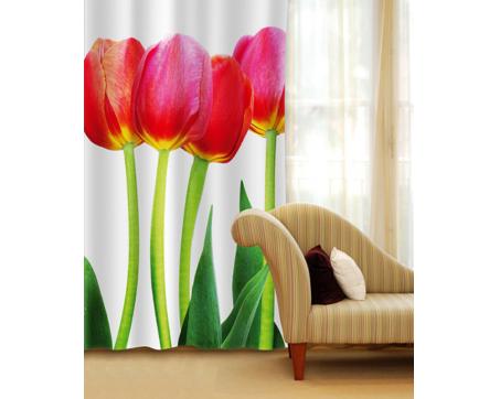 Vorhang - Bett von Tulpen 140 x 245 cm