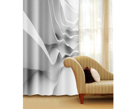 Vorhang - Futuristische Welle 140 x 245 cm
