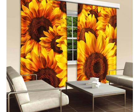 Vorhang - Sonnenblumen 280 x 245 cm