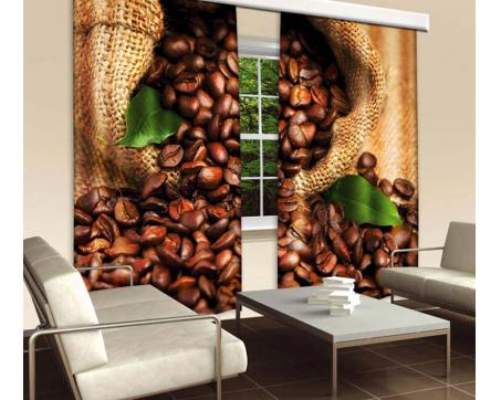 Vorhang - Kaffeebohnen 280 x 245 cm
