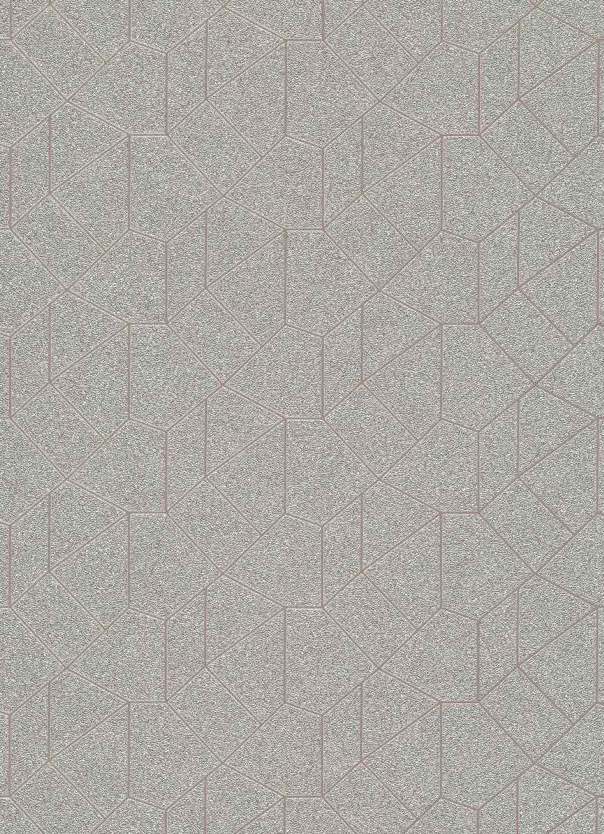 Vliestapete WPE-901169 - Geometrische Muster - Metallics