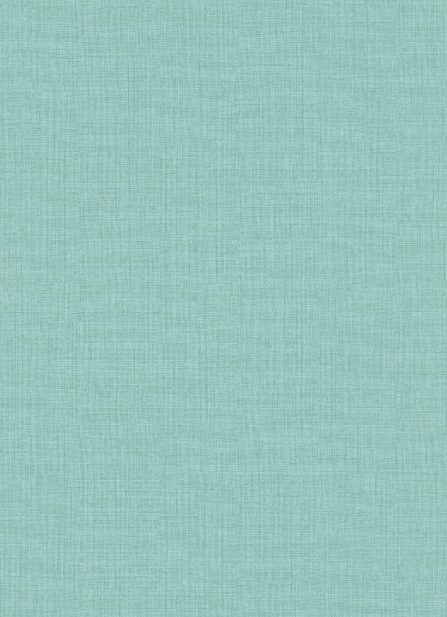 Vliestapete WPE-901320 - Textilimitation,Einfarbig - Türkis,Blau